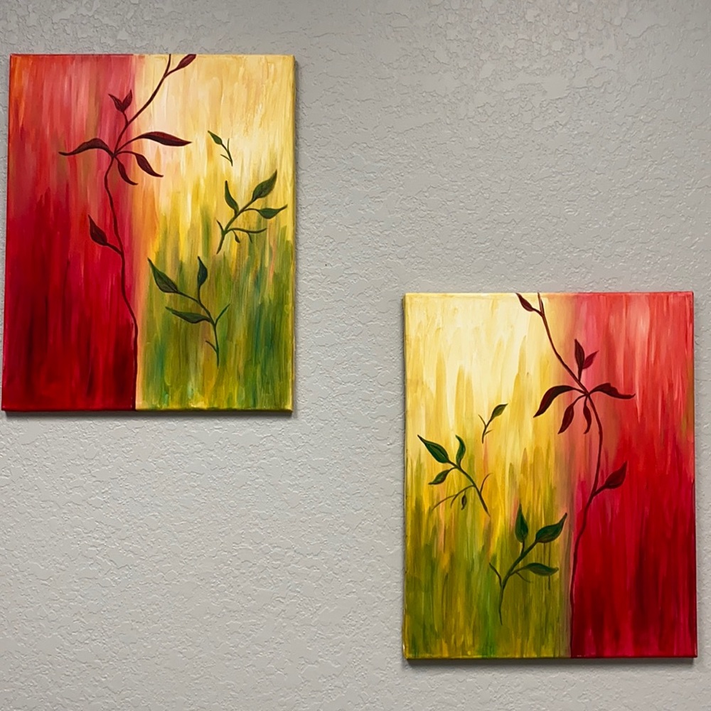 🎨Oil Paintings, set of 2